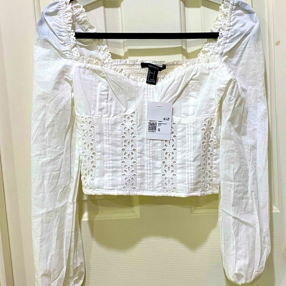 Sweetheart peasant top - Picture 1 of 2